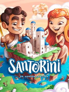 Santorini Board Game Cover
