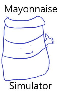 Mayonnaise Simulator Cover