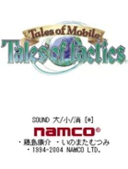 Tales of Mobile: Tales of Tactics Cover