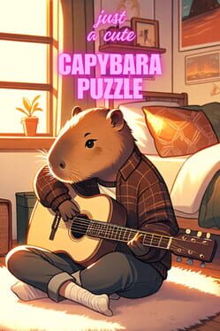 Just a Cute Capybara Puzzle Cover