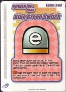 Super Mario Advance 4: Super Mario Bros. 3-e - Blue Green Switch Cover