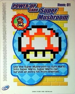 Super Mario Advance 4: Super Mario Bros. 3-e - Super Mushroom Cover