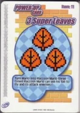 Super Mario Advance 4: Super Mario Bros. 3-e - 3 Super Leaves Cover