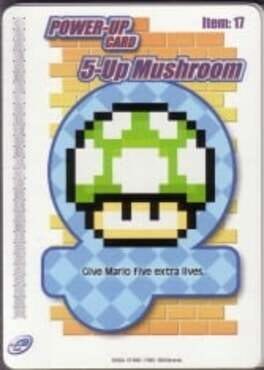 Super Mario Advance 4: Super Mario Bros. 3-e - 5-Up Mushroom Cover