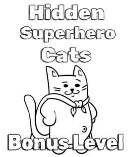 Hidden Superhero Cats: Bonus Level Cover