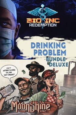 Moonshine Inc. + Bio Inc. Redemption: Drinking Problem Deluxe Bundle Cover