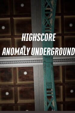 HighScore Anomaly Underground Cover