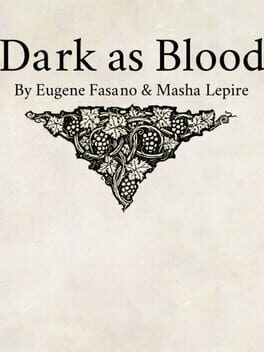 Dark as Blood Cover