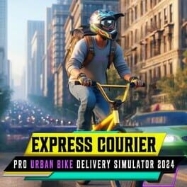 Express Courier Pro: Urban Bike Delivery Simulator 2024! Cover