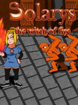 Solarys The Witch of Fire Cover