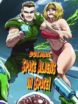 DOSMan: Space Aliens in Space! Cover