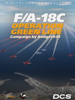 DCS World: F/A-18C Operation Green Line by BADGER633 Cover