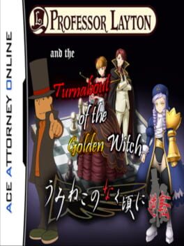 Professor Layton and the Turnabout of the Golden Witch Cover