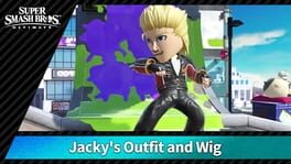 Super Smash Bros Ultimate: Jacky's Outfit and Wig Cover