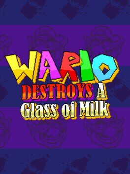 Wario Destroys A Glass of Milk Cover
