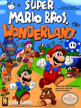Super Mario Wonderland 1987 Cover