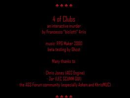 4 of Clubs Cover