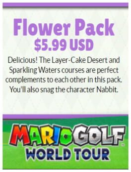 Mario Golf: World Tour - Flower Pack Cover
