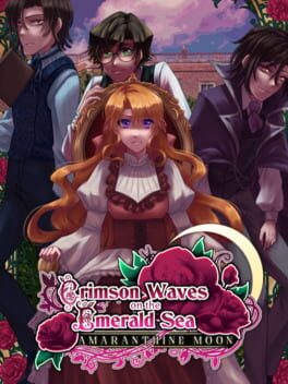 Crimson Waves on the Emerald Sea: Amaranthine Moon Cover