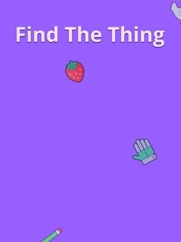 Find The Thing Cover