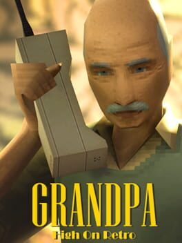 Grandpa High on Retro Cover