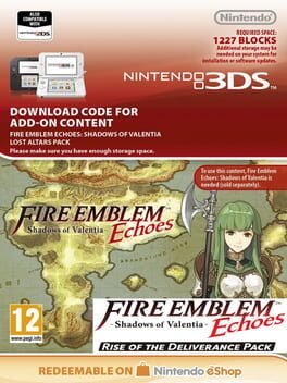 Fire Emblem Echoes: Shadows of Valentia - DLC Pack 4: Rise of the Deliverance Set Cover