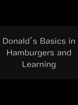 Donald's Basics in Hamburguers and Learning Cover