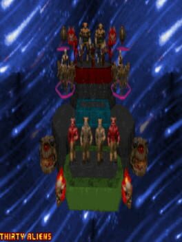 Thirty Monsters Challenge 2: Thirty Aliens Cover