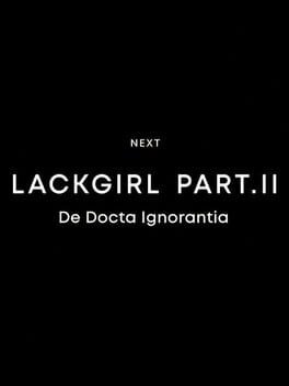 Lackgirl II: De Docta Ignorantia Cover