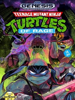 Teenage Mutant Ninja Turtles of Rage Cover
