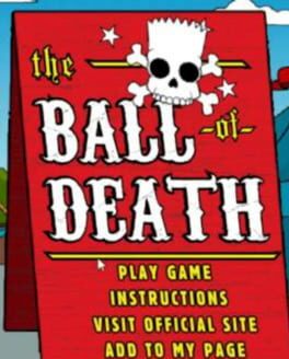 The Simpsons Movie: The Ball of Death Cover