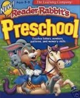 Reader Rabbit Preschool Cover