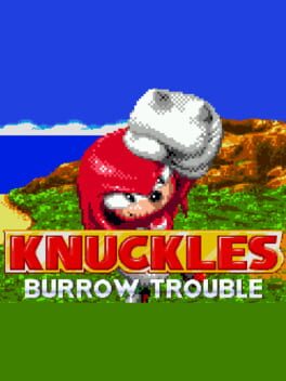 Knuckles The Echidna: Burrow Trouble Cover