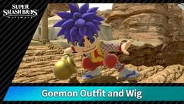Super Smash Bros. Ultimate: Goemon Outfit and Wig Cover