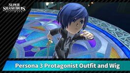 Super Smash Bros. Ultimate: Persona 3 Protagonist Outfit and Wig Cover