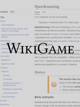 WikiGame Cover