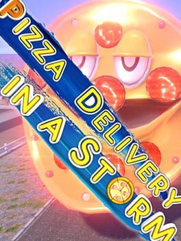 Pizza Delivery in a Storm Cover