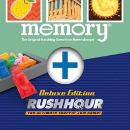 Bundle: Memory - The Original Matching Game from Ravensburger + Rush Hour Deluxe: The Ultimate Traffic Jam Game! Cover