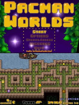 Pacman Worlds Cover