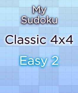 My Sudoku: Classic 4x4 Easy 2 Cover