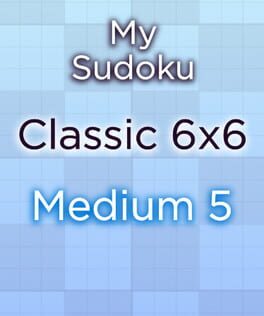 My Sudoku: Classic 6x6 Medium 5 Cover