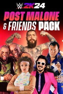 WWE 2K24: Post Malone & Friends Pack Cover