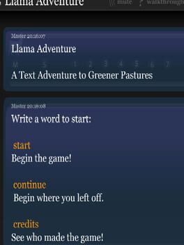 Llama Adventure Cover