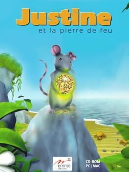 Justine et la Pierre de Feu Cover