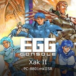 Eggconsole Xak II PC-8801mkIISR Cover