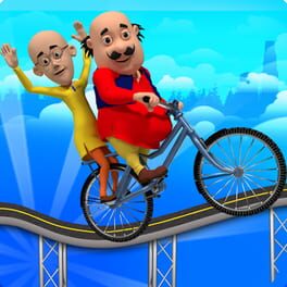 Motu Patlu Hills Biking Cover