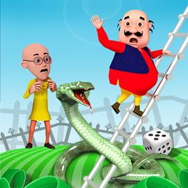 Motu Patlu Snake & Ladder Cover
