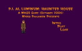 P.I. Al Luminum: Haunted House Cover