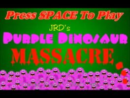 Purple Dinosaur Massacre Cover