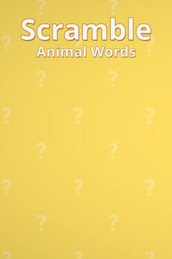 Scramble Animal Words Cover